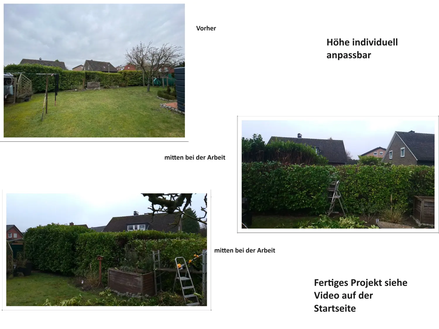 Hausmeisterservice Ralf Schmid, Gartenreinigung