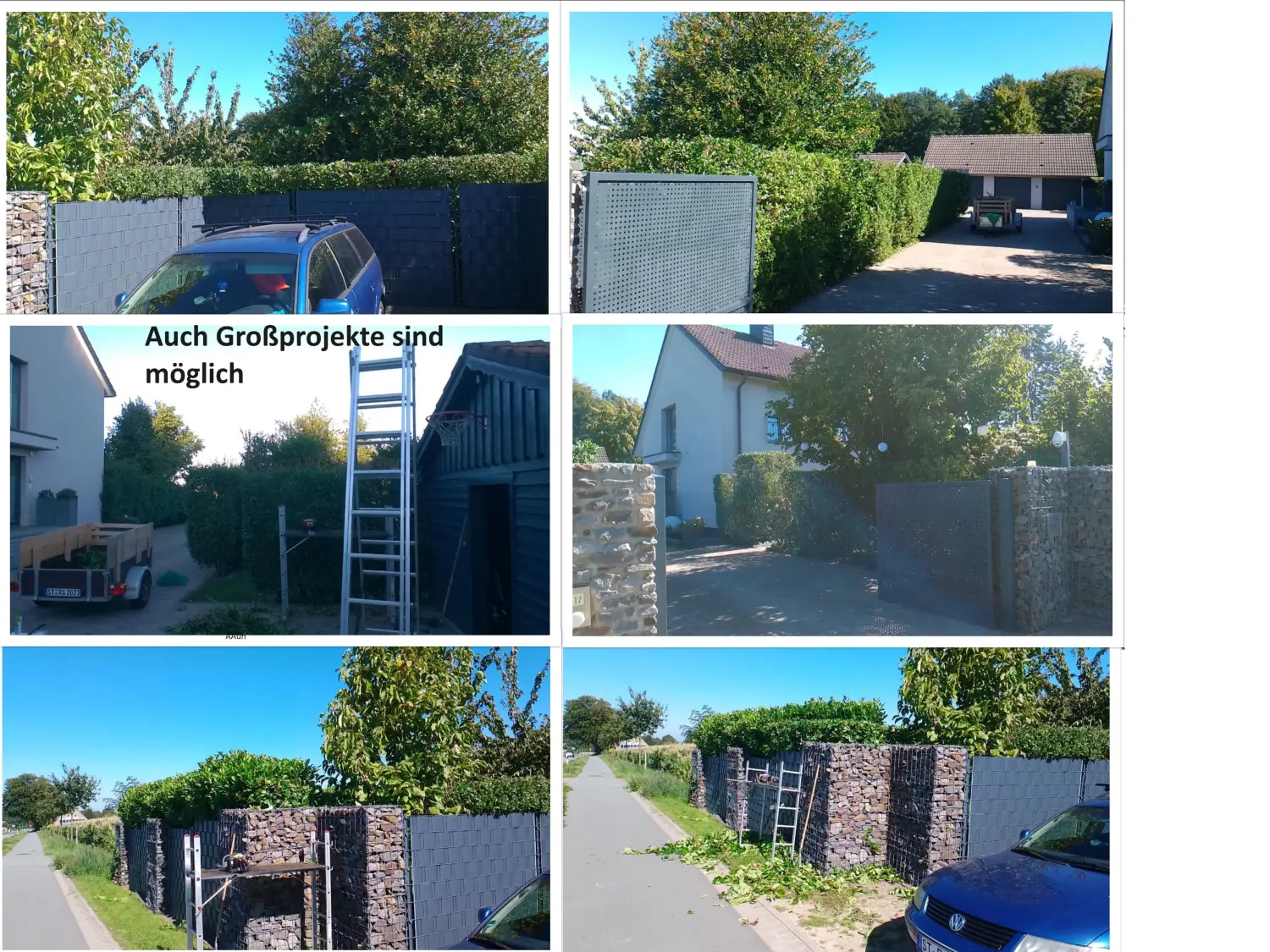Hausmeisterservice Ralf Schmid, Gartenreinigung im großen Stil